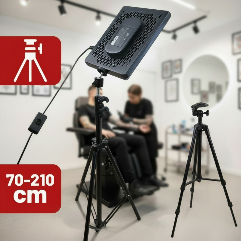 Led lampa 10_ se stativem 4